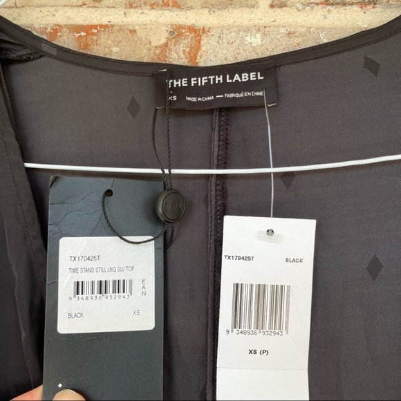 The Fifth Label Time Stand Still LS Diamond Top XS - Picture 13 of 16